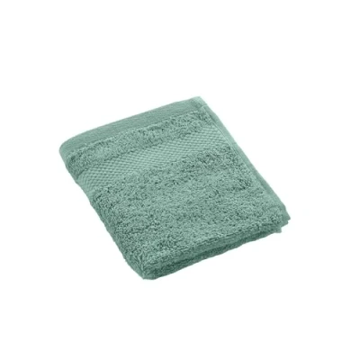 Afbeelding van douceur d&#039;intérieur, Elegance Celadon, gastendoek (30 x 50 cm), 100% katoen, effen