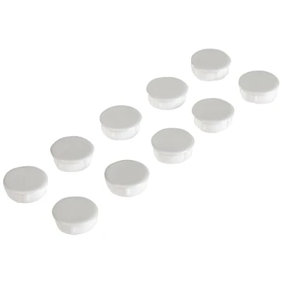 Afbeelding van Gardinia Afdekkappen voor gordijnrail GE en P2Ü, 10 stuks, kunststof, wit, 40 65 cm