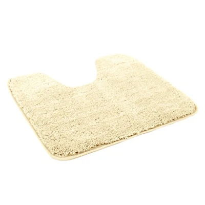 Afbeelding van Kinzler J 10002/01 natuurlijke badmat, microvezel, 50x55 cm met uitsparing
