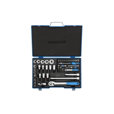 Afbeelding van Gedore 19 V20U 10 50 delige Dopsleutelset 1/4&quot; 1/2&quot; 6157490