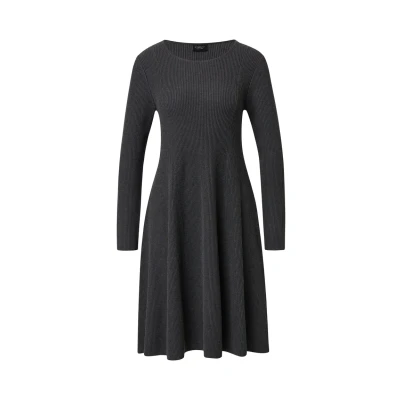 Afbeelding van s.Oliver Black Label Gebreide jurk, Dames, Maat: 32, Dunkelgrau