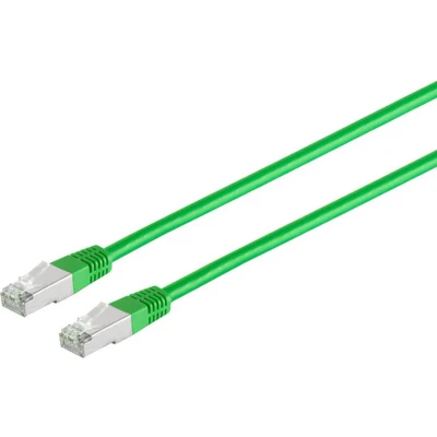 Afbeelding van S/CONN 75725 HG netwerkkabel Groen 15 m Cat6 S/FTP (S STP)