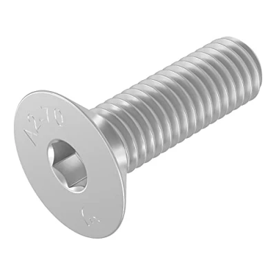 Afbeelding van SECCARO verzonken schroef M10 x 35 mm, roestvast staal V2A VA A2, DIN 7991 / ISO 10642, binnenzeskant, 20 stuks