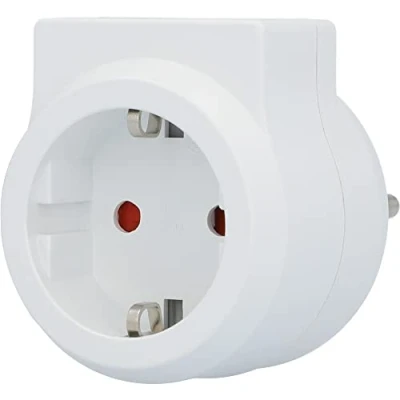 Afbeelding van UNITEC Tussenstekker met 1 x Schuko, USB type C en 2 A, 3,4 wit