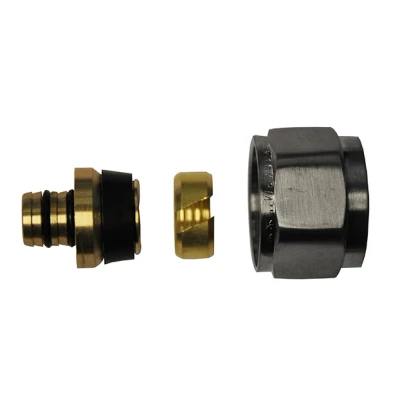 Afbeelding van Riko luxe adaptor 16x2,0 Eurok. geborsteld staal