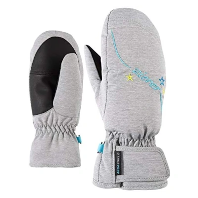 Afbeelding van Ziener Lulana AS MITTEN GIRLS Glove junior skihandschoenen, licht melange, 7,5 (XL)