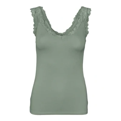 Afbeelding van Vero Moda Vmrosa Top, Dames, Maat: Large, Hedge green