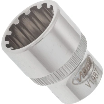 Afbeelding van VIGOR V1987 Dop (zeskant) Dopsleutelinzetstuk 14 mm 1/4 (6.3 mm)