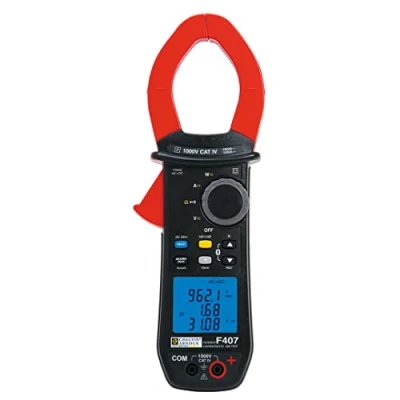 Afbeelding van Chauvin Arnoux F407 Stroomtang Digitaal Datalogger CAT IV 1000 V Weergave (counts): 10000