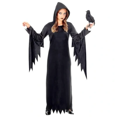 Afbeelding van &quot;GOTHIC QUEEN&quot; (capuchonjurk) (140 cm / 8 10 jaar)