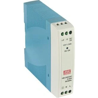 Afbeelding van Mean Well MDR 10 24 DIN rail netvoeding V/DC 0.42 A W Aantal uitgangen: 1 x Inhoud: stuk(s)