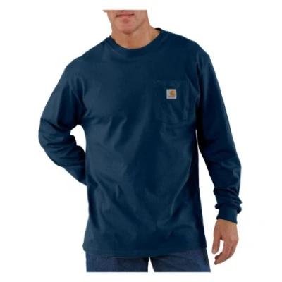 Afbeelding van Carhartt T shirt voor heren, Marineblauw xsp, XL