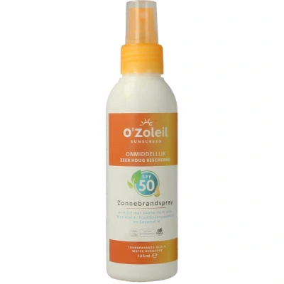 Afbeelding van 2x O&#039;Zoleil Zonnespray Lichaam SPF 50 125 ml