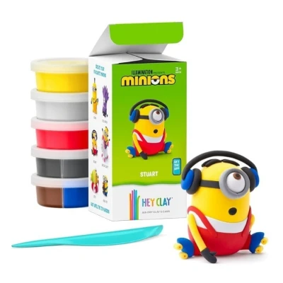 Afbeelding van Hey Clay Interactieve Boetseerklei Limited Edition Minions Stuart