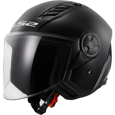Afbeelding van LS2 OF616 Airflow II Solid Gloss Black 06 S Maat Helm