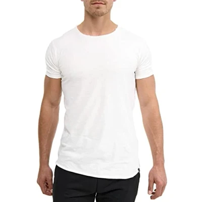 Afbeelding van Indicode Jeans Wilbur Tshirt print, Heren, Maat: XL, Weiß