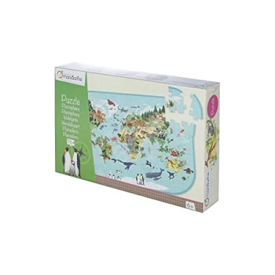 Afbeelding van Puzzle planisphère PU014C