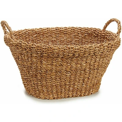 Afbeelding van Mand Met handvatten Bruin 32 L 58 x 27 52 cm (6 Stuks)
