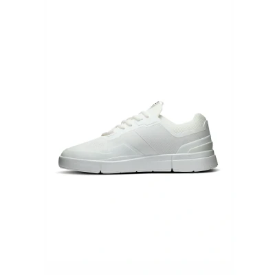 Afbeelding van On THE Roger SPIN Sneakers laag White black, Dames, Maat: 36.5, black Polyester