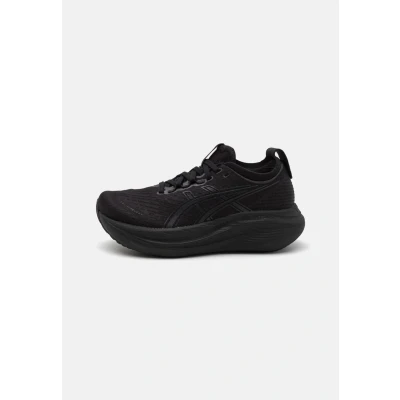 Afbeelding van Asics Gelnimbus 27 Hardloopschoenen voor op de weg, Dames, Maat: 36, Black/graphite grey Textiel/ synthetisch