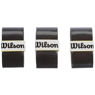 Afbeelding van Wilson Pro Comfort Overgrip Black 3 pack Zwart Accessoires