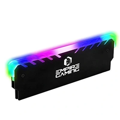 Afbeelding van EMPIRE GAMING GUARDIAN M201 Koellichaam Gamer voor RAM werkgeheugen RGB Addressable Radiator DDR DDR3 DDR4 Aluminium Koeler UC Cooler DIY Overclocking GamersPC Intel en AMD