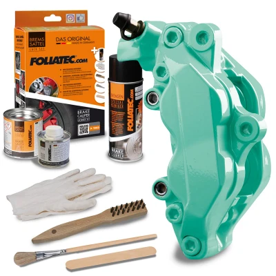Afbeelding van Foliatec Remklauwlakset ocean turquoise 3 Componenten