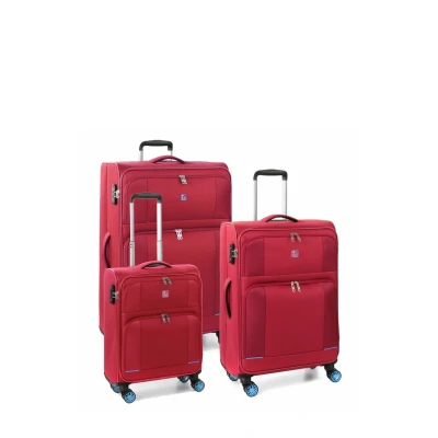 Afbeelding van MODO by Roncato STAR 4 Rollen 3TEILIG Trolley, Maat: One Size, Red