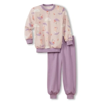 Afbeelding van Calida Toddlers Umbrella Pyjama voor kinderen, Maat: 80, Lavender mist