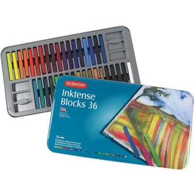 Afbeelding van Derwent Inktense blocks 36 st blik DIB2301979 (07 17)