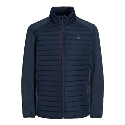 Afbeelding van Jack &amp; Jones PLUS SIZE Winterjas, Heren, Maat: 4XL, Navy blazer