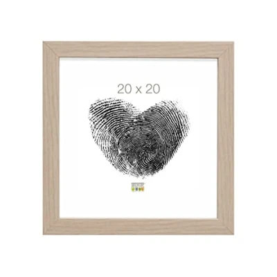 Afbeelding van Deknudt Frames fotolijst S45RJ1 naturel eikkleur hout 20x20 cm
