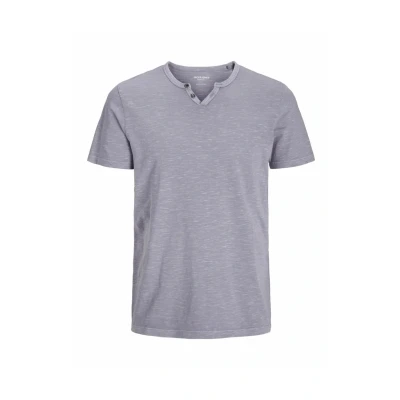 Afbeelding van Jack &amp; Jones Jjesplit NECK SS NOOS Tshirt basic, Heren, Maat: Small, Languid lavender