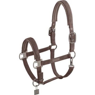 Afbeelding van Eskadron Halster Classic Sports Cord Double Pin Smoke Taupe Pony