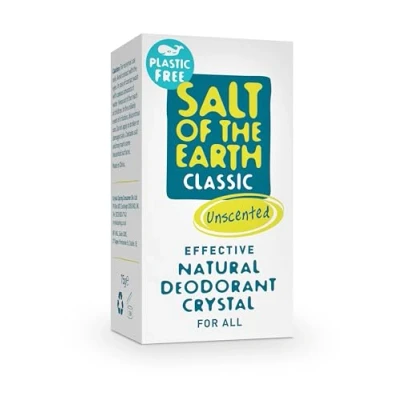 Afbeelding van Salt Of the Earth CRYS75CPF Kunststofvrije Deodorant Kristal 75 g (1 pak),Transparant