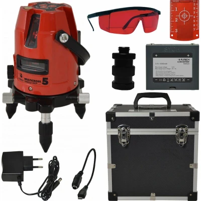 Afbeelding van FUTECH Multicross 5 Single dot kruislijnlaser Rood