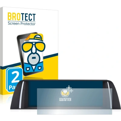Afbeelding van BROTECT Screenprotector voor BMW 5 F11 2012 Infotainment System Folie Beschermfolie matte (2 Stuks)