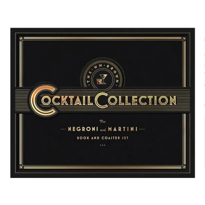 Afbeelding van The Wm Brown Cocktail Collection: Negroni and Martini: Book Coaster Set