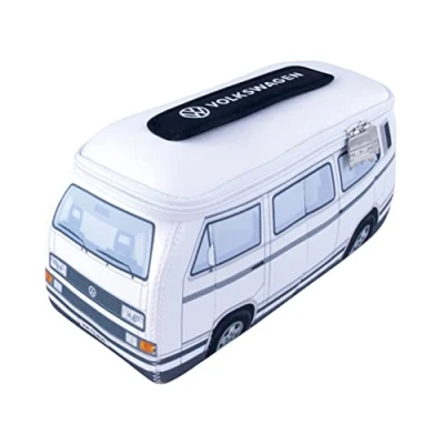Afbeelding van Toilettas Volkswagen VW T3 (derde generatie) bus kleur : wit maat Large