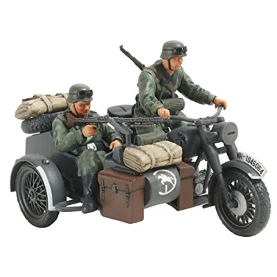 Afbeelding van Tamiya 32578 1:48 Dt. Zijwagenklem (2), modelbouwpakket, plastic bouwpakket, bouwpakket voor montage, gedetailleerde replica