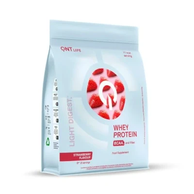 Afbeelding van QNT Light Digest Whey Protein Strawberry 500 gram