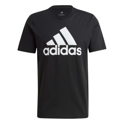 Afbeelding van adidas Performance Essentials BIG LOGO Tshirt print, Heren, Maat: Small, Black
