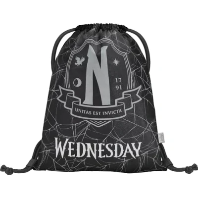 Afbeelding van Baagl Gymtas Wednesday Nevermore