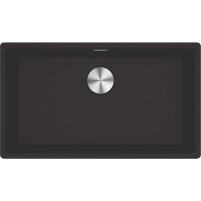 Afbeelding van Franke Maris MRG 210 72 Fragranite Matt black spoelbak vlakinbouw 135.0697.350