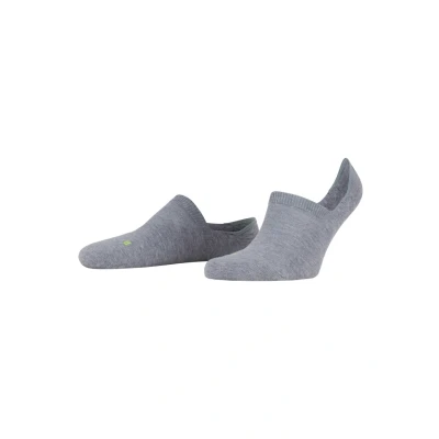 Afbeelding van FALKE Cool Kick anatomische pluche zool functioneel garen footies Unisex grijs Maat 42 43