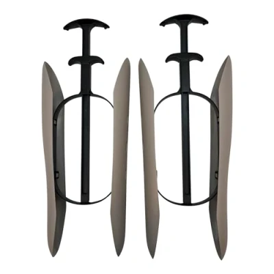 Afbeelding van DELFA Stiefelformer 1 paar met innovatief Sensomatic veerelement laarsspanner lengte 35 cm, grijs, 36 41