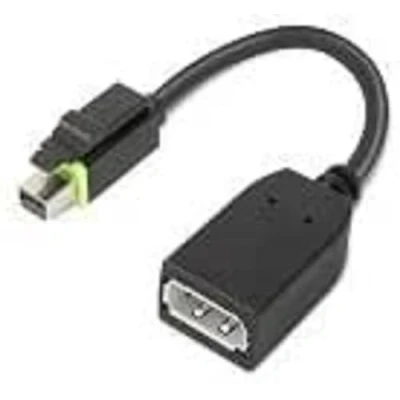 Afbeelding van Lenovo 4X90Q93975 Mini displayport Adapter [1x 1x DisplayPort] Zwart