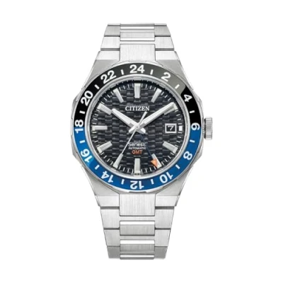 Afbeelding van Citizen Series 8 GMT NB6031 56E Horloge Staal Zilverkleurig Ø 41 mm