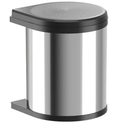 Afbeelding van Hailo Afvalemmer Mono 15 l RVS
