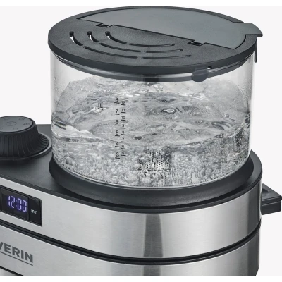 Afbeelding van Severin KA5763 Koffiezetapparaat RVS/Zwart